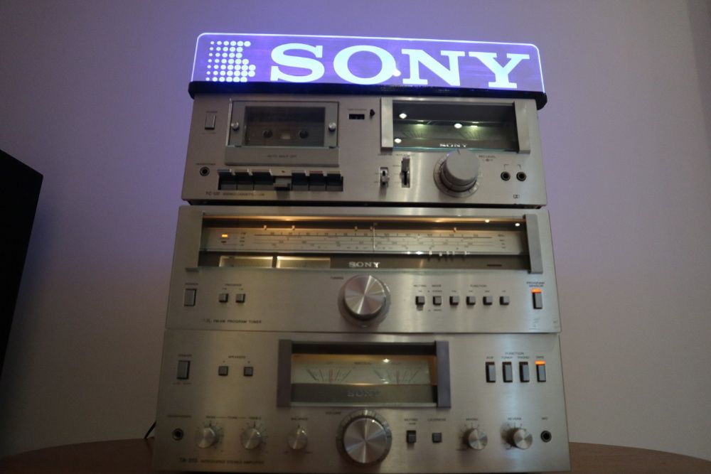 Wieża Sony Vintage Wzmacniacz Tuner Deck Na prezent