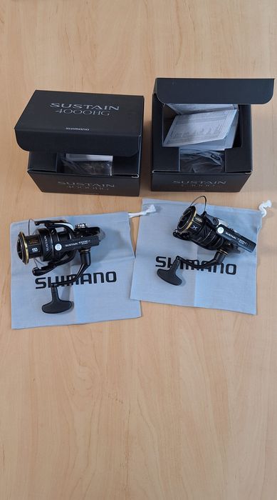 Катушка Shimano Sustain, Vanford, stradic, Twin Power. Подсак Azura.