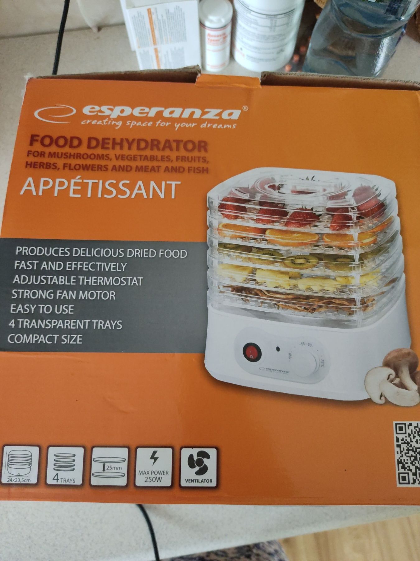 Suszarka do żywności Esperanza Appétissant