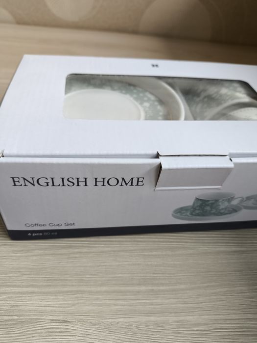 Продам колекційний набір кавовий ,2чашки ,English Home