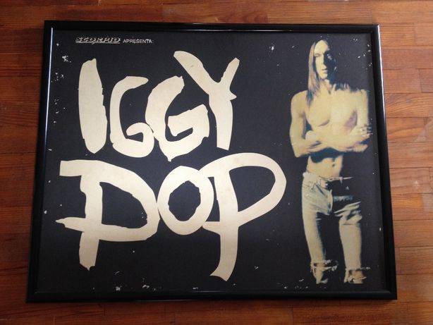 Quadro com poster Iggy Pop
