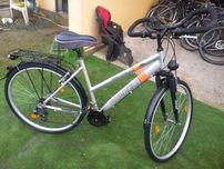Rower damski aluminiowy