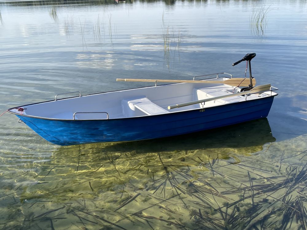 Łódka Okoń 380 wersja z relingi Transport cała Polska Antila