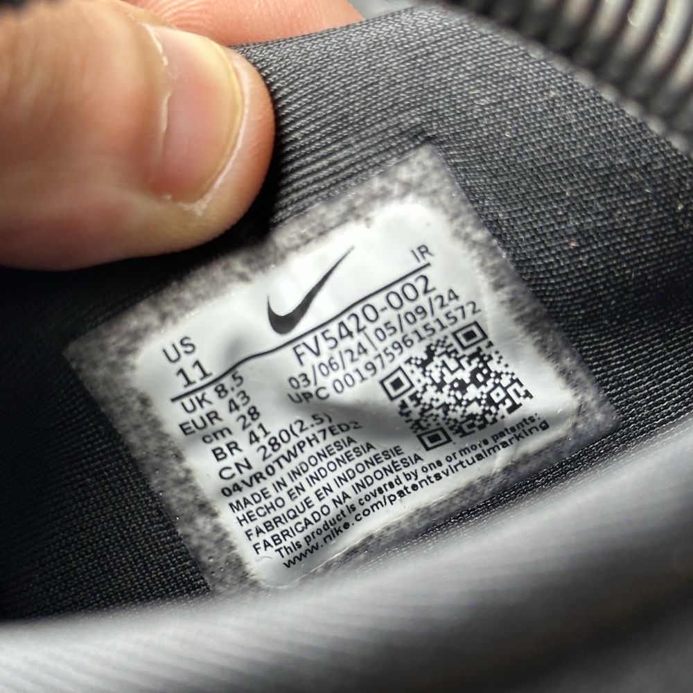 Чоловічі кросівки Nike Cortez Textile Black FV5420-002