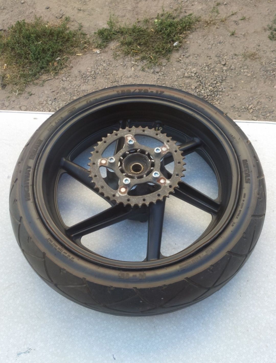 СРОЧНО Диски 17", колеса в сборе мото CBR 250/400 RR