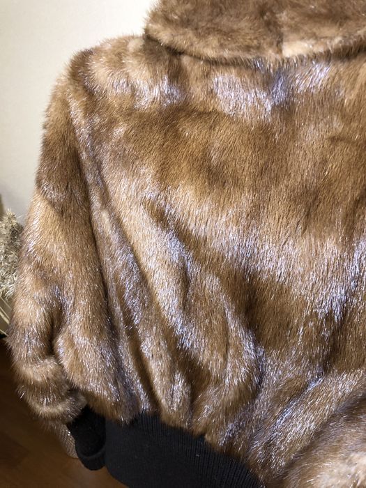 SALE! Норкова шубка сучасного крою  р-р универсальний. Автоледі