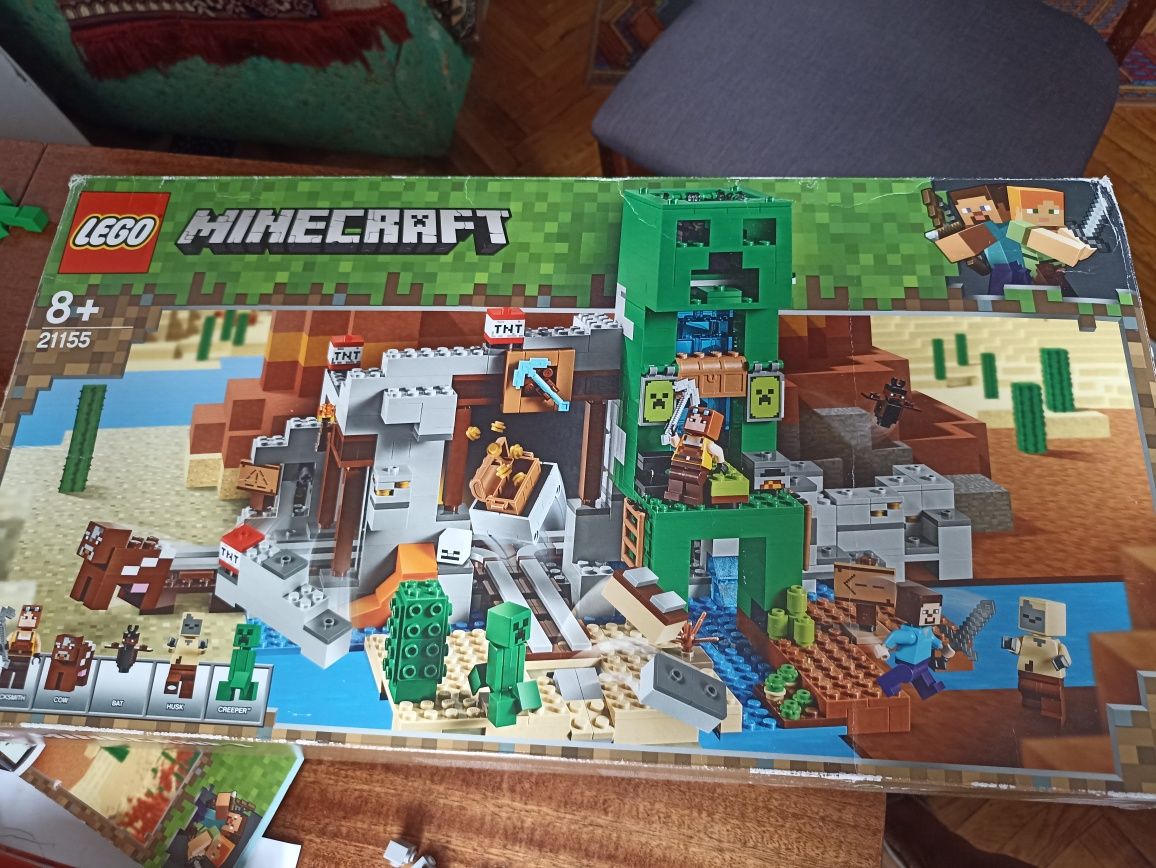 Lego Minecraft Шахта Крипера 21155