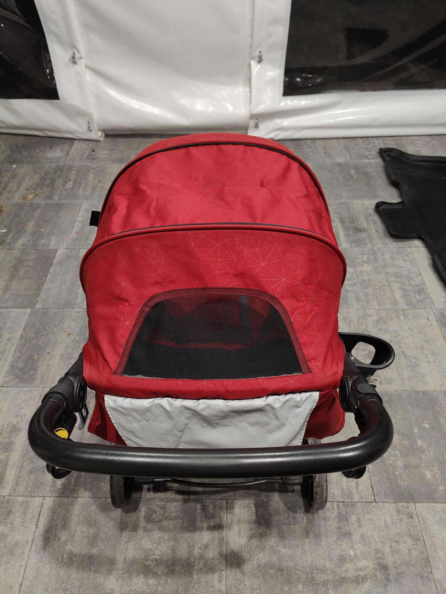 Wózek spacerowy BABY DESIGN CLEVER, spacerówka z funkcją spania.