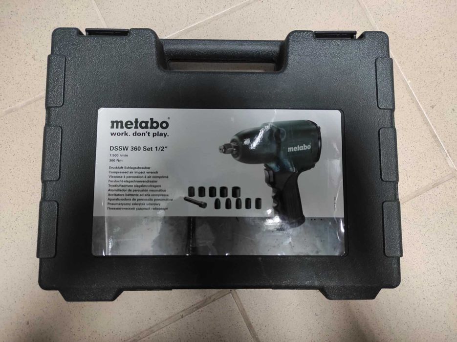 Klucz pneumatyczny Metabo DSSW 360 Set 1/2