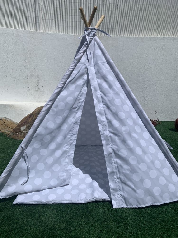 Tenda tipi nova com tapete acolchoado