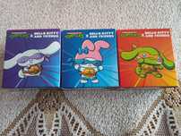 Zabawki z Happy meal z seri Ninja Turtles i Hello Kitty