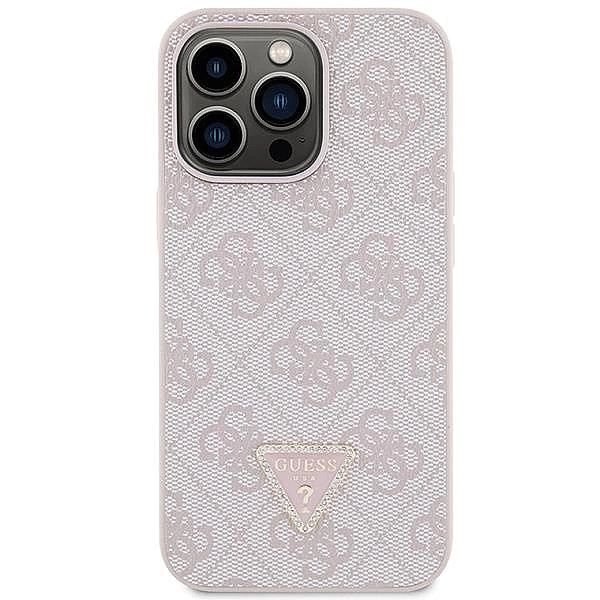 Etui Guess Crossbody 4G Metal Logo na iPhone 13 Pro / iPhone 13 - różo