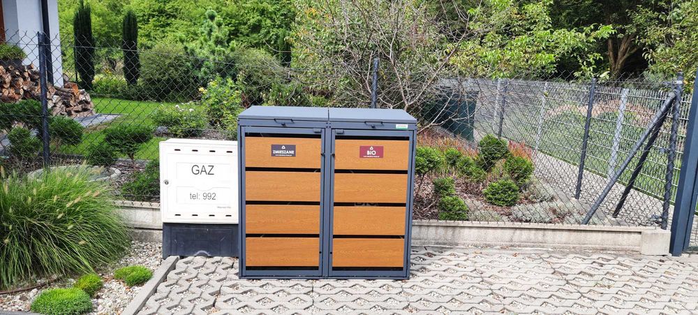 Obudowa Zabudowa Kosza Wiata Śmietnikowa  Domek Narzędziowy Garaż