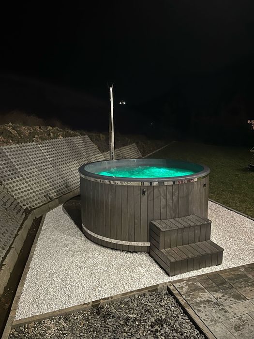 Dom Wakacyjny Malowany Las Międzybrodzie Bialskie Balia  Jacuzzi