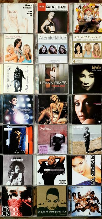•CD-Диски-2•Женский Вокал•Популярная Музыка•Компакт Диски•Объявление-2