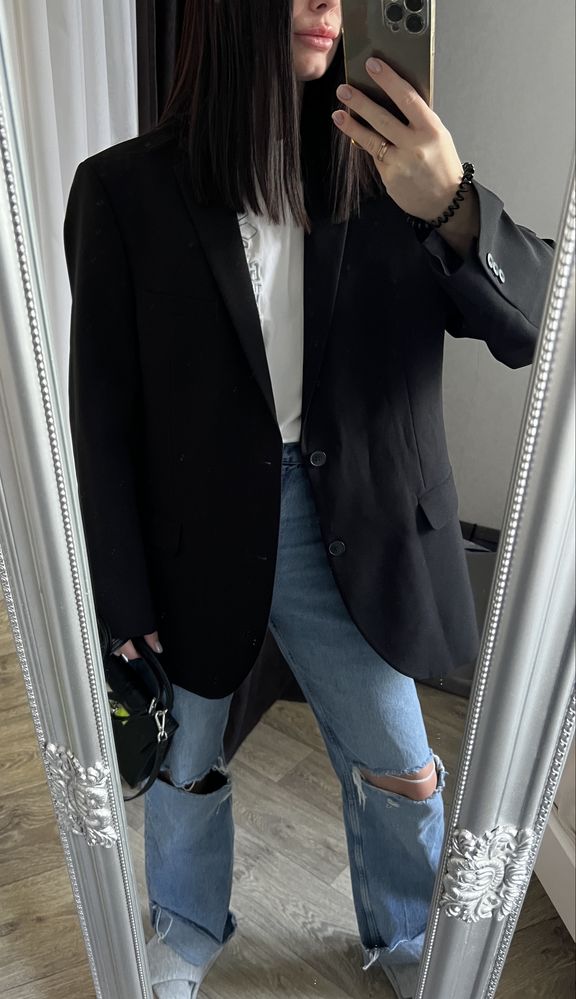 Жакет оверсайз класика в стилі ZARA