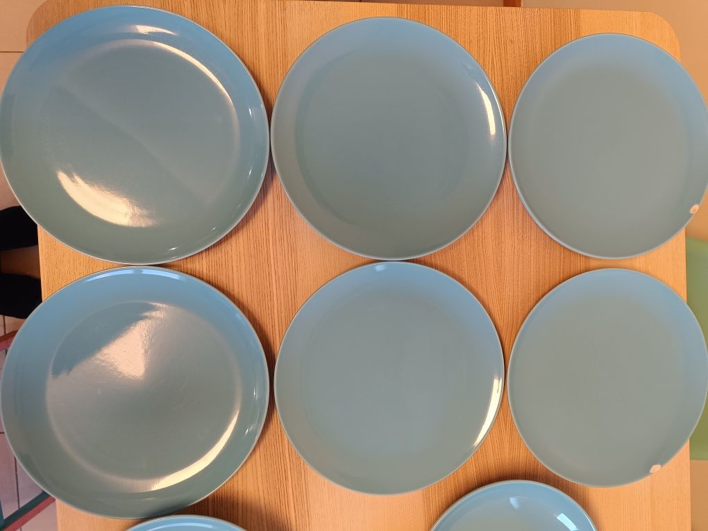 Conjunto de Cozinha (Pratos) Azul