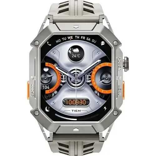 ЗАХИЩЕНИЙ смарт-годинник HAYLOU Iron N1 LS24 Grey EU з захисним склом