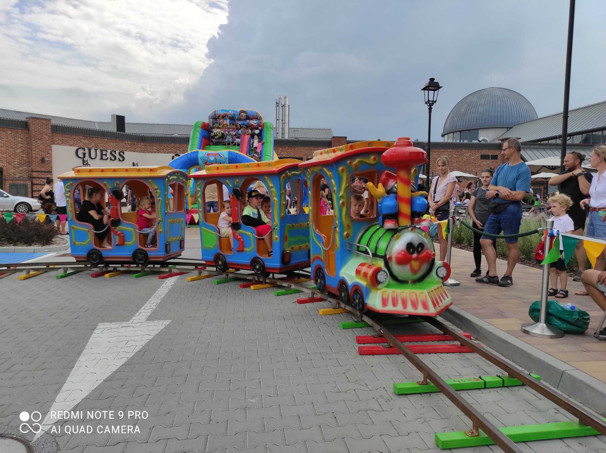 STD dmuchańce wynajem event urodziny byk rodeo kolejka szynowa wata