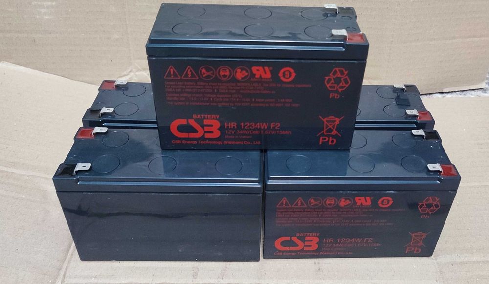 Акумуляторні батареї CSB energi 9am/h 12V