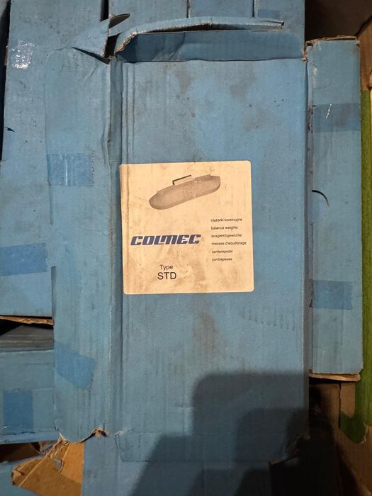 Ciężarki korekcyjne nabijane Colmec