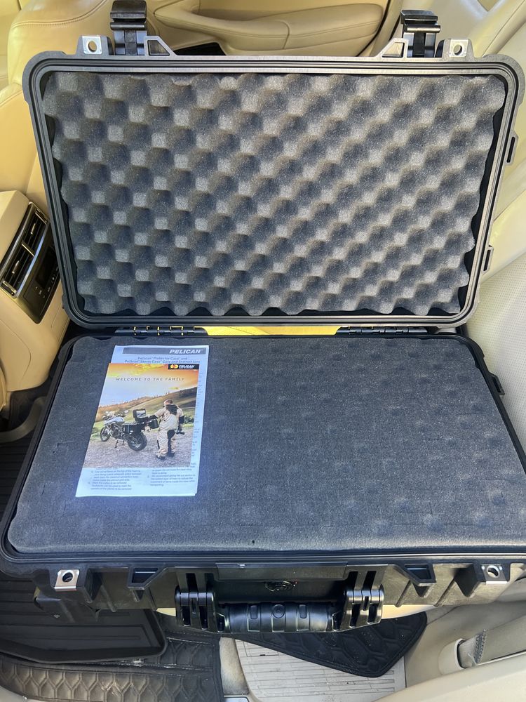 Кейс Pelican 1510 Carry-On Case with Foam Set (Black) (1510-000-110)