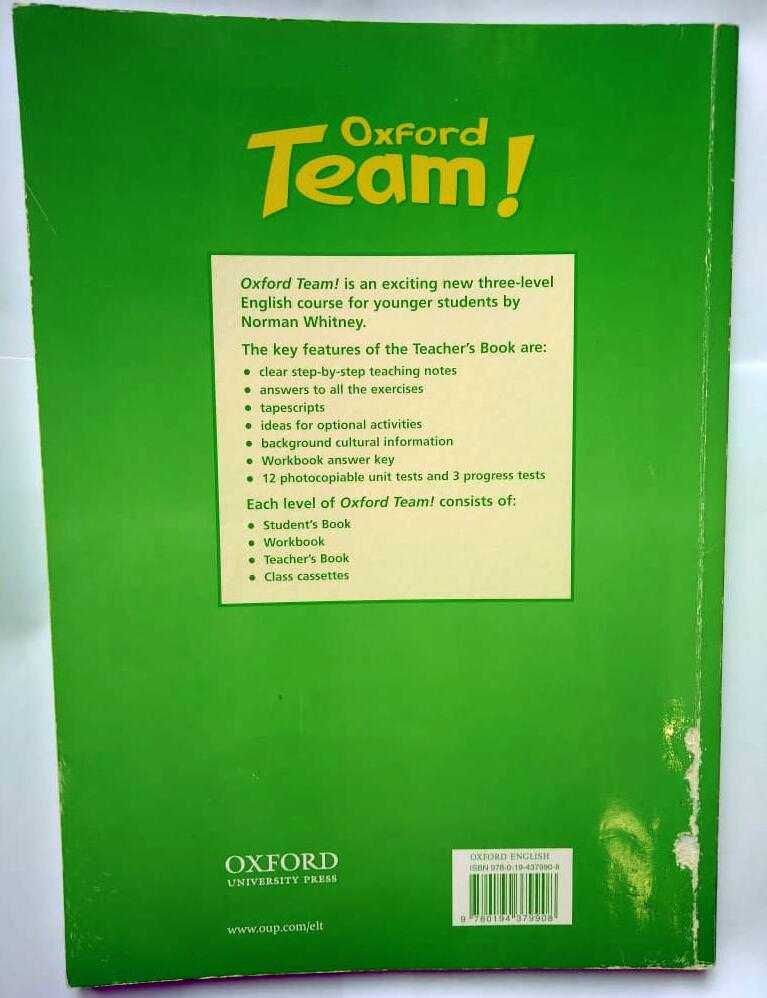 Oxford Team! Teacher's book 2