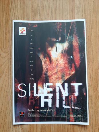 Mini plakat A4 Silent Hill -PSX-Ps One-