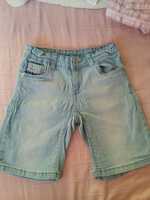 Krótkie spodenki spodnie jeans cool club 134 cm