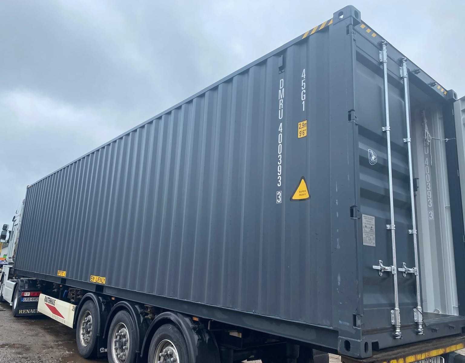 Kontener Morski Magazynowy 12m 40HC Nowy