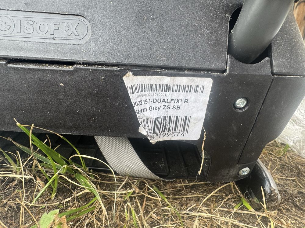 Britax Romer obrotowy dual fix grey 0-18