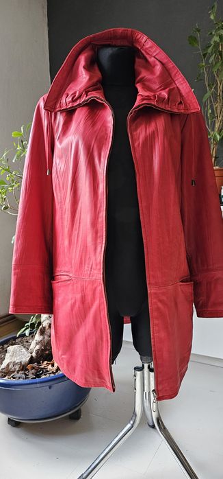 Skórzana vintage kurtka