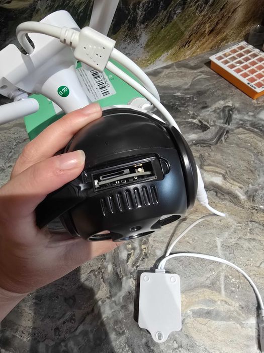 kamera ip wifi smart zewnętrzna obrotowa detekcja 5mpx zoom alarm