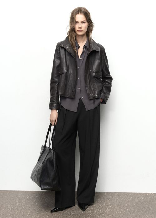 Брюки Mango cos штани широкі