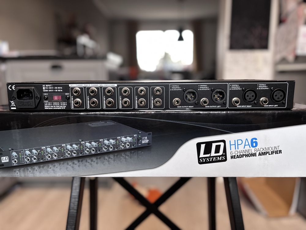 LD Hpa 6 wzmacniacz sluchawkowy