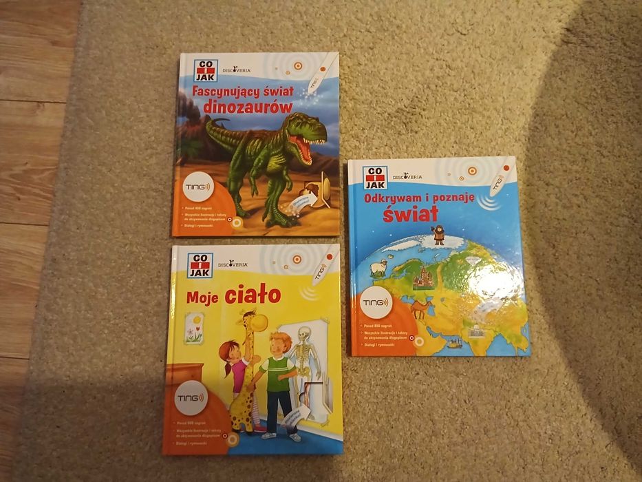 TING mówiący długopis, interaktywny zestaw edukacyjny