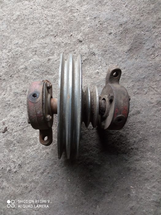 Szajbka z Piastami i łożyskami