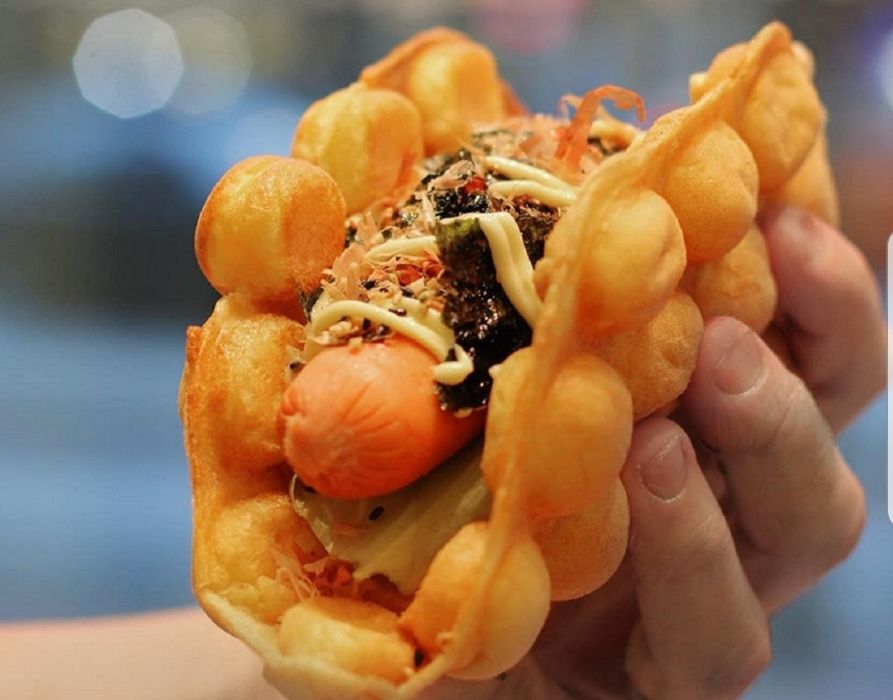 Maquina Bubble Waffle NOVA