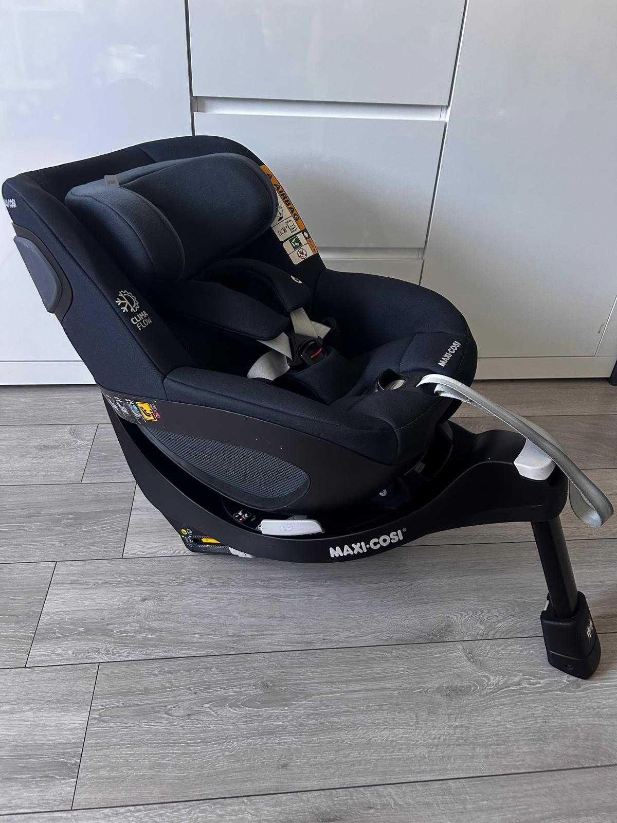 Maxi Cosi Pearl 360 Authentic Graphite + baza FamilyFix 360