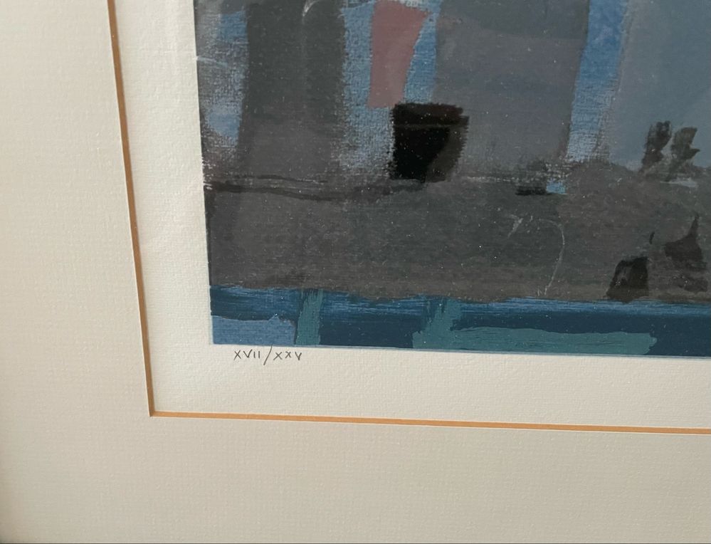 Serigrafia sobre papel Jaime Isidoro