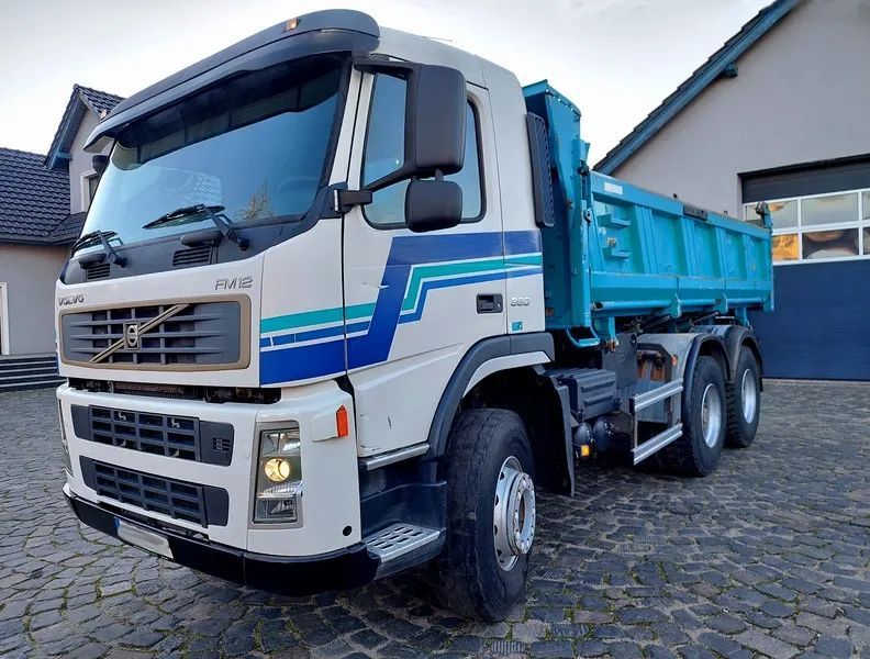 Volvo FM 380 6x4 wywrotka hydroburta sprowadzony!  VOLVO FM 380 6x4 wywrotka hydroburta stare tacho SUPER STAN