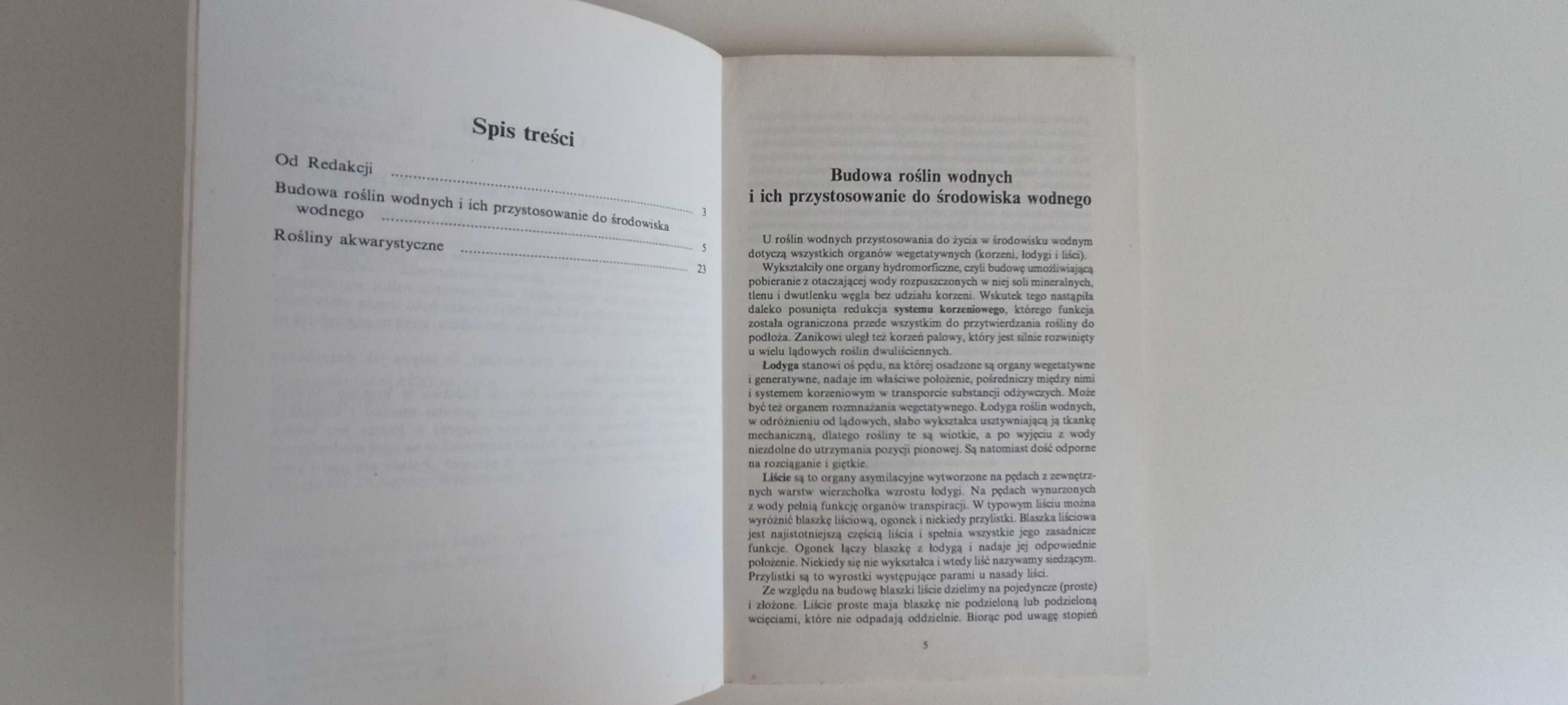 Rośliny wodne i akwarystyczne, Mirosław Gromek