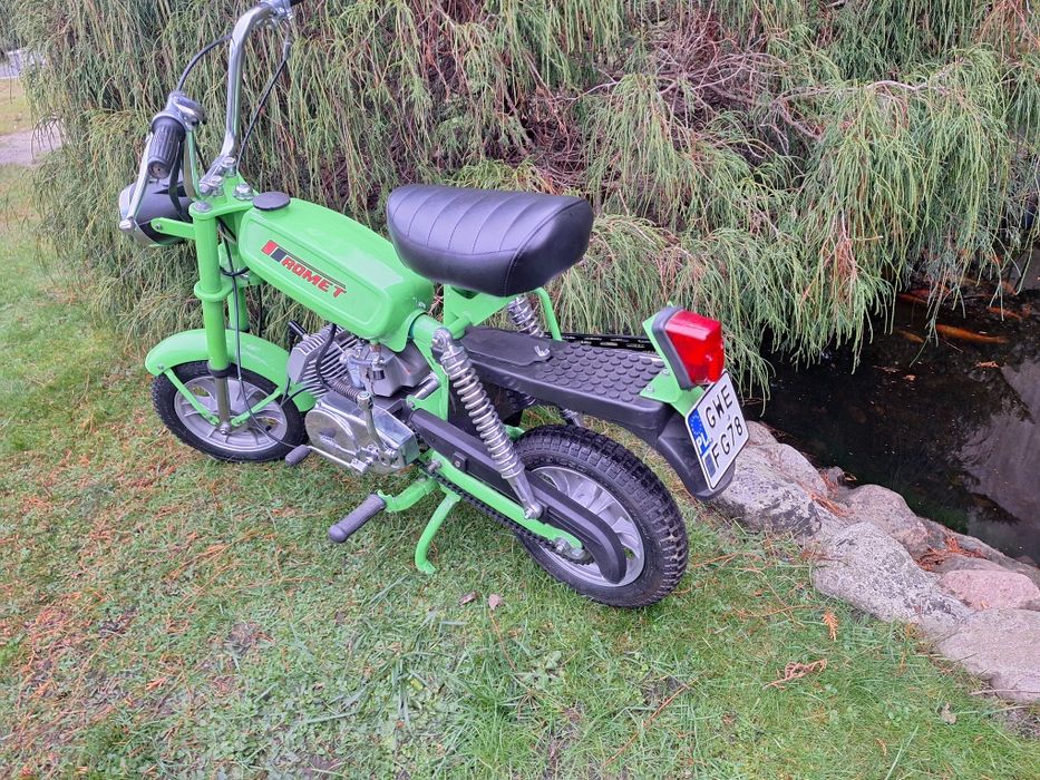 Motorynka romet pony 301 zarejestrowana opłacona