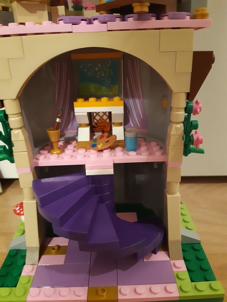 Kompletne Lego Disney Princess 41054 Wieża Roszpunki Roszpunka kameleo