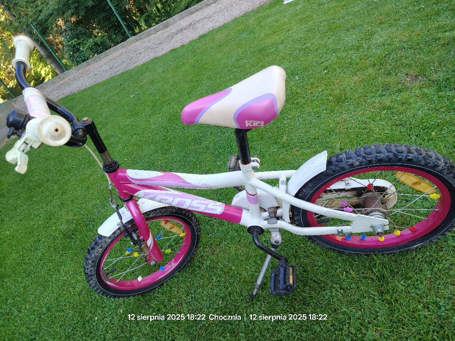 Rower Kross 16 dla dziewczynki