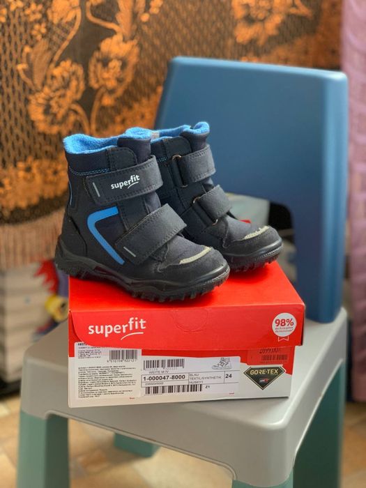Детские зимние ботинки Super fit GORE-TEX