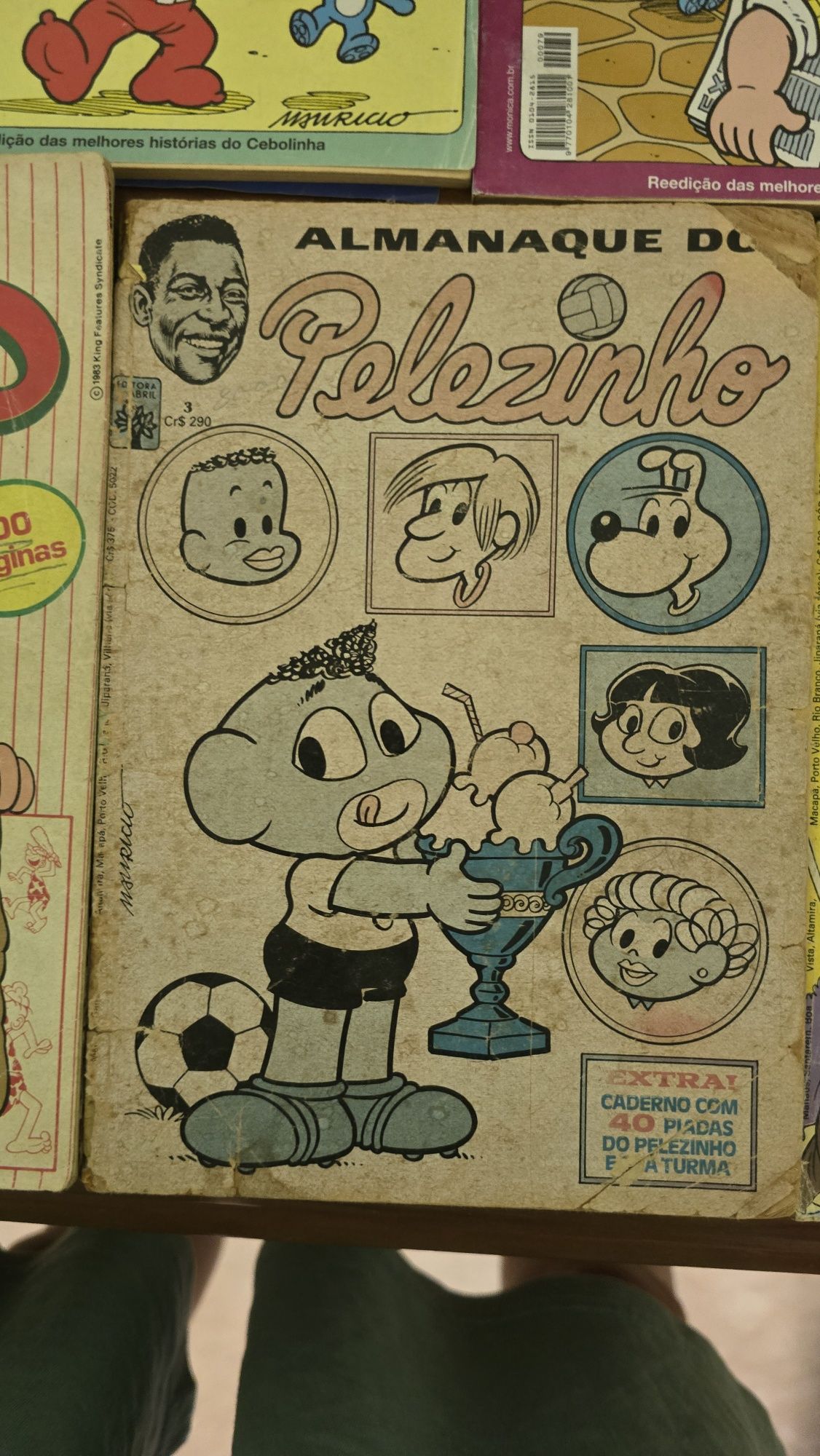 Almanaques Disney, Pelezinho, cebolinha