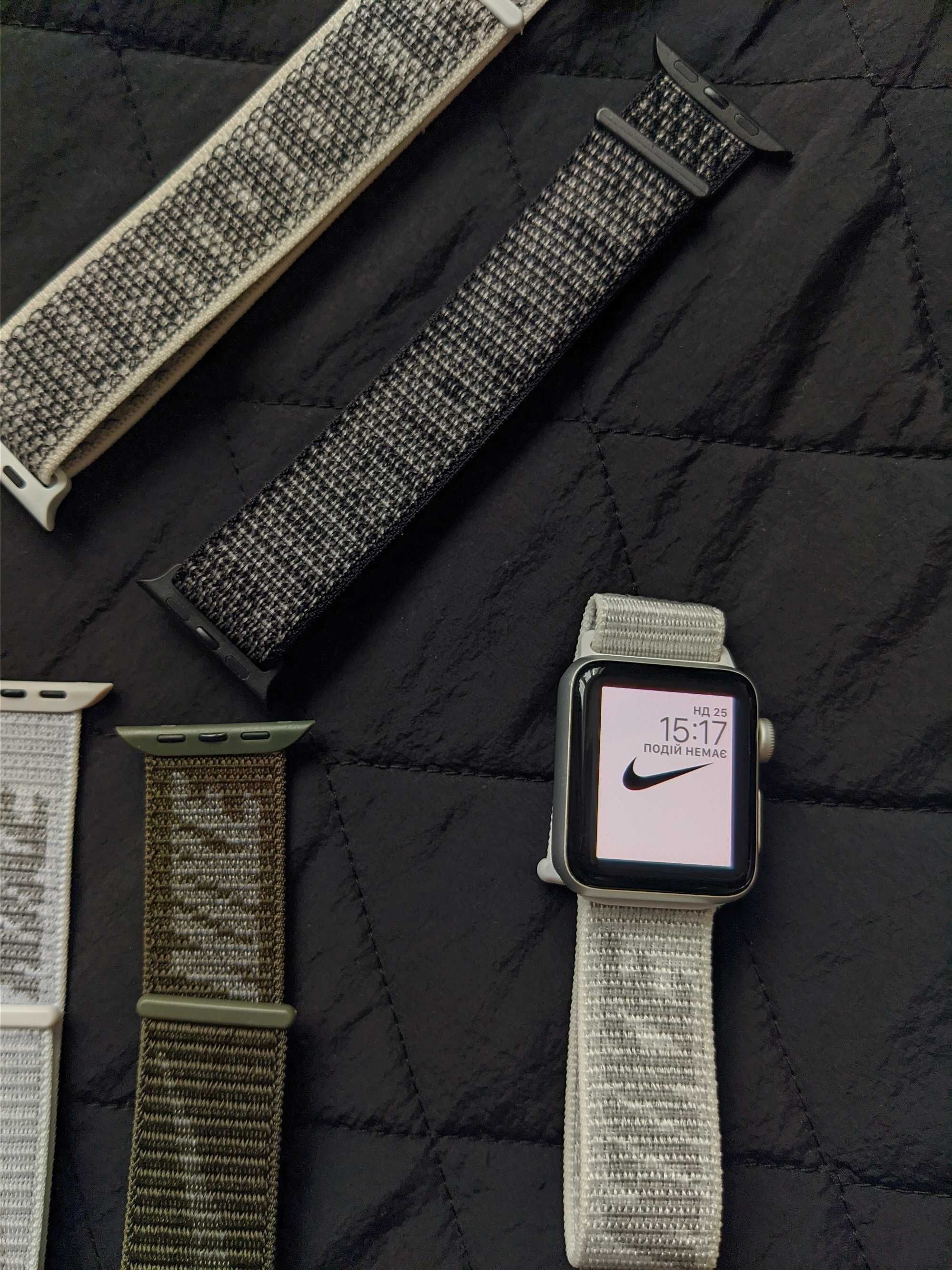 Тканинний ремінець Nike Apple Watch 38 40 41 42 44 45 49 ремешок