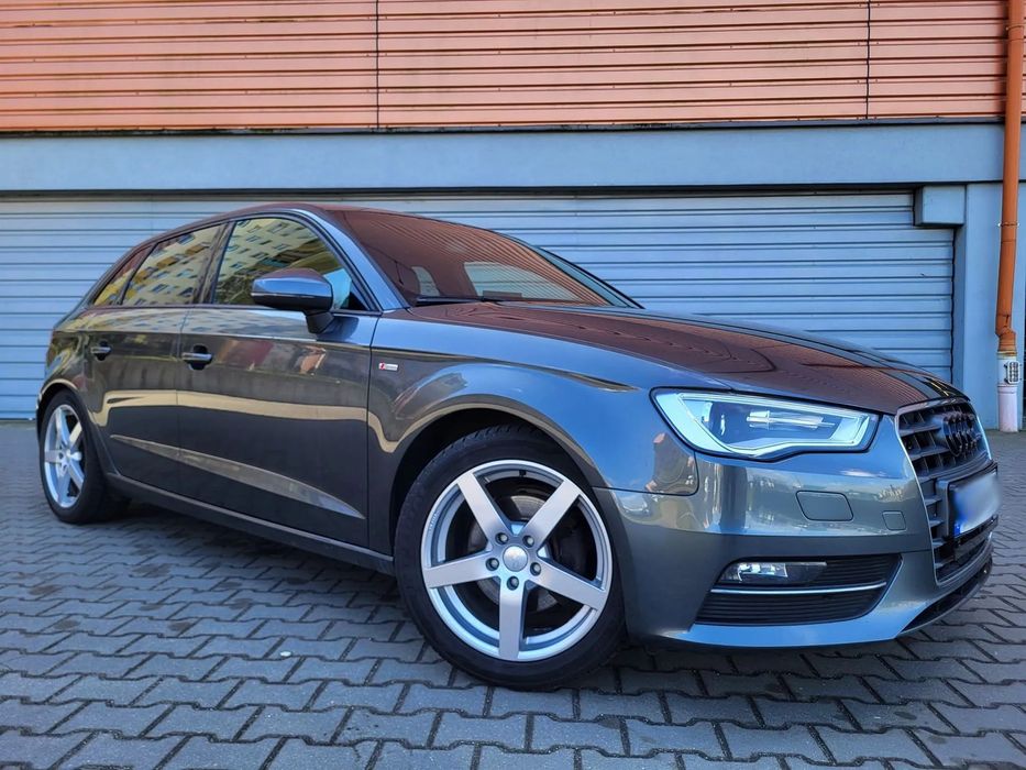 Audi A3 Sportback A3 1.4TFSI 140KM S-LINE S-Tronic Xenon Navi Recaro NOWY ROZRZĄD