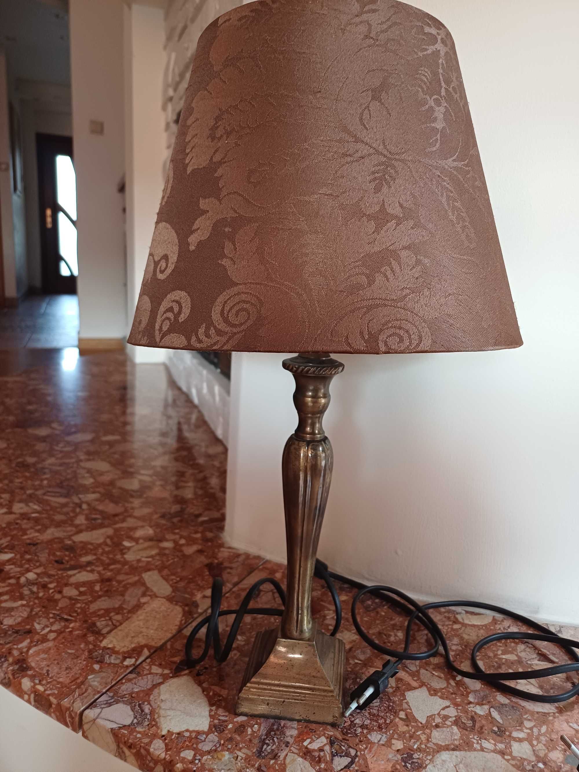 Lampka nocna mosiądz